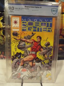 Magnus Robot Fighter #0 - CBCS 9.0 - 1991 Valiant