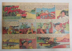 (51) The Bantam Prince Sundays by Lariar and Pfeufer 1952 Most Half Page Size!