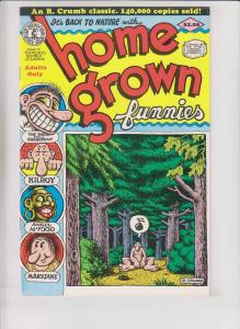 Home Grown Funnies #1 VF (14th) kitchen sink ROBERT CRUMB underground print