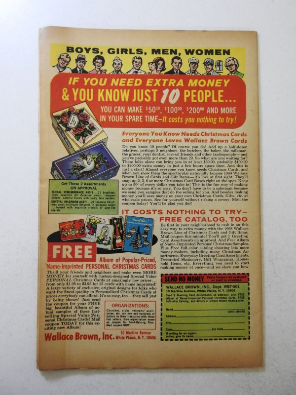 Nick Fury, Agent of SHIELD #4 (1968) VG- Condition