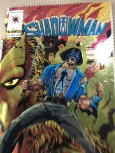 SHADOWMAN #0 : Valiant 1993 NM; Chrome wrap-Around Bob Hall cover