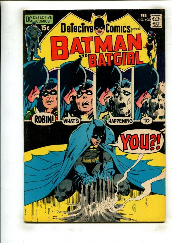 DETECTIVE COMICS #408 (6.0) NEAL ADAMS!! 1971