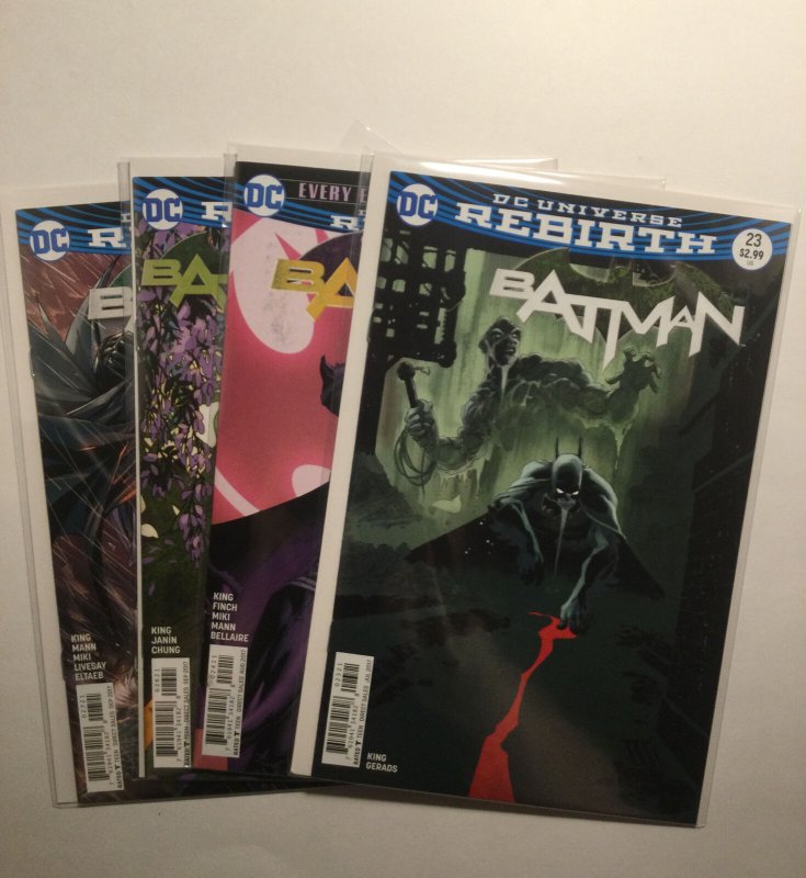 Batman 23 24 26 27 Lot Run Set Near Mint Nm Dc Comics