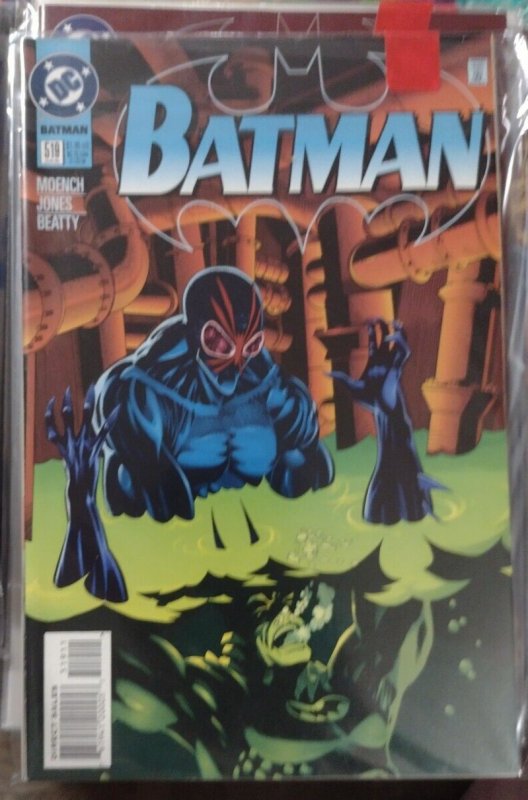 Batman # 519 1995  DC comics    robin tim drake BLACK SPIDER