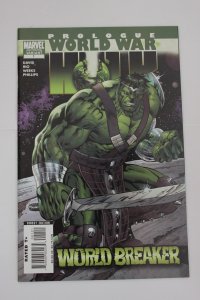 World War Hulk Prologue: World Breaker Second Print Cover (2007) Hulk NM
