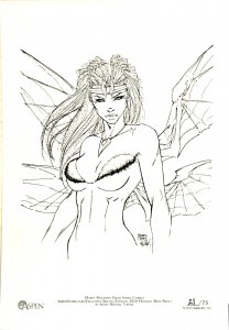 MICHAEL TURNER ASPEN HOLIDAY MINI SKETCH ART PRINT 6X8.5 B&W/COLOR NUMBERED SET.