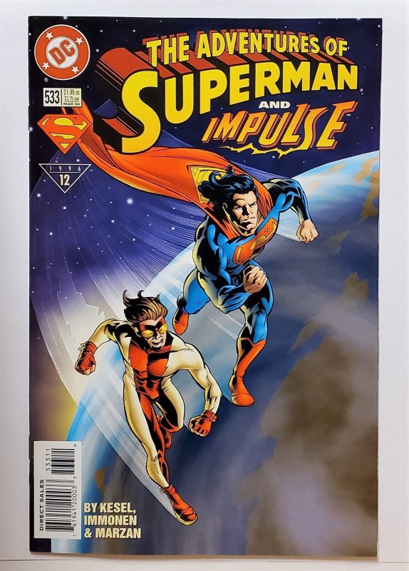 Adventures of Superman #533 (March 1996 DC) VF+
