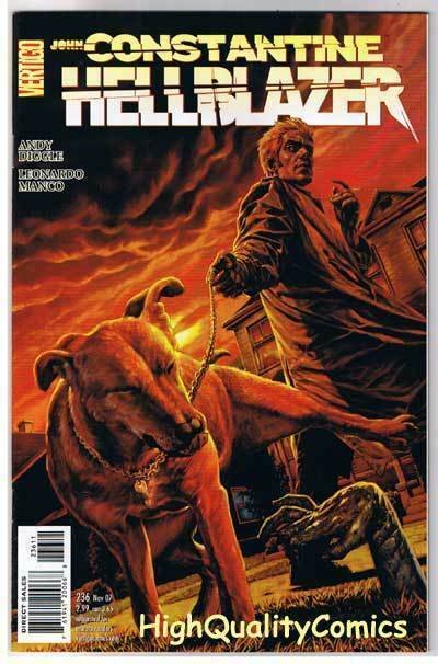 HELLBLAZER 236, NM+, John Constantine, Vertigo, Andy  Giggle,1988, more in store