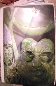 Tribute:Stan Lee cracked ice foil 3/15 Dallas fan expo