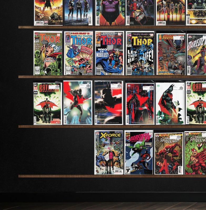 Huge Lot 150+ Comics with Daredevil, Batman Beyond, Thor, Seven Secrets & More!