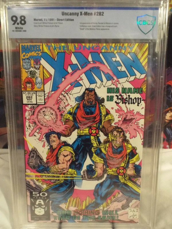 The Uncanny X-Men #282 - CBCS 9.8 - NM/MINT - 1st Appearance of Bishop