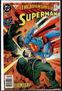 Adventures of Superman #497 (1992) Superman