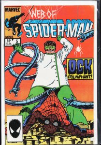 Web of Spider-Man #5 (1985) Spider-Man