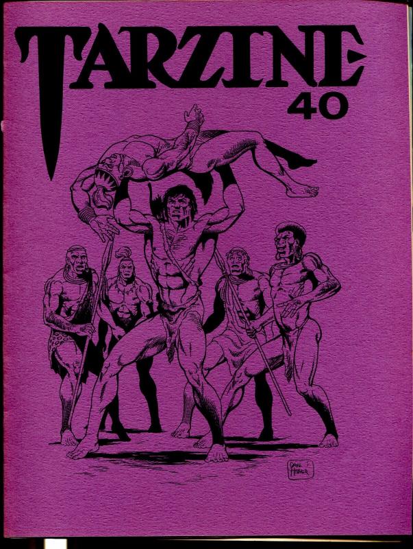 Tarzine #40 11/1985-Bill Ross-Edgar Rice Burroughs-Tarzan-collector info-VF