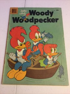 Walter Lantz Woody Woodpecker 44 Vg Very Good 4.0 Dell Comics Golden Age