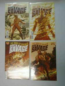 Doc Savage The Man of Bronze Run: #1-4 8.0 VF (2013) PULP