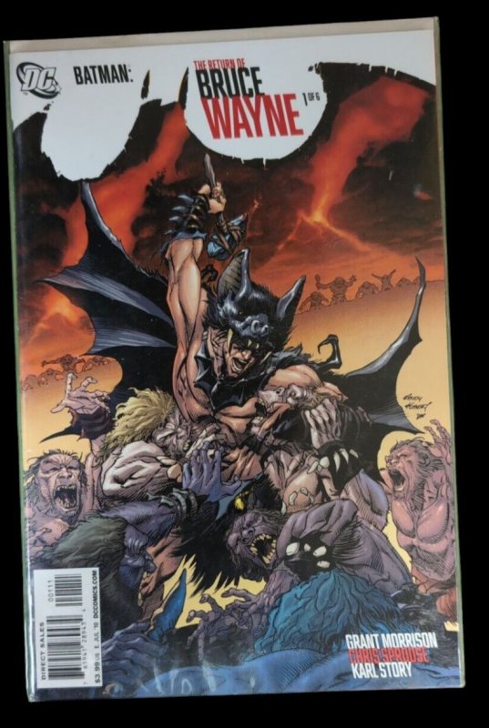 Batman The Return of Bruce Wayne #1 2 3 4 5 6 + 1 shot 2010 Morrison Sprouse DC