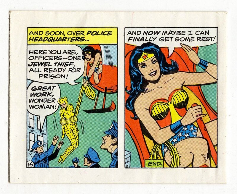 VINTAGE 1979 Wonder Woman Cheetah's Jewel Caper Mini DC Comics