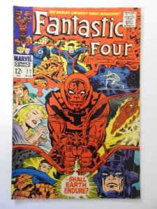 Fantastic Four #77 (1968) VG+ Condition ink bc