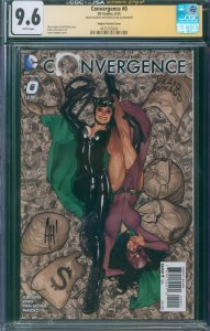Convergence #0 CGC 9.6 ADAM HUGHES AUTHENTICATED AUTOGRAPH