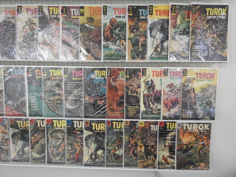 Huge Lot of 120 Comics W/ All Turok Son of Stone!!! Avg. FN