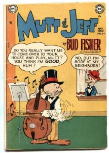 Mutt and Jeff #54 1951- BUD FISHER- Golden Age VG-