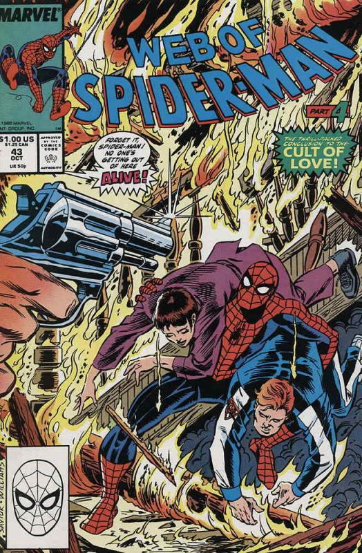 Web of Spider-Man, The #43 VF; Marvel | save on shipping - details inside