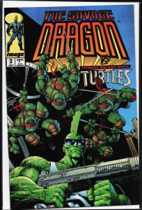 Savage Dragon #2 (1993) Teenage Mutant Ninja Turtles