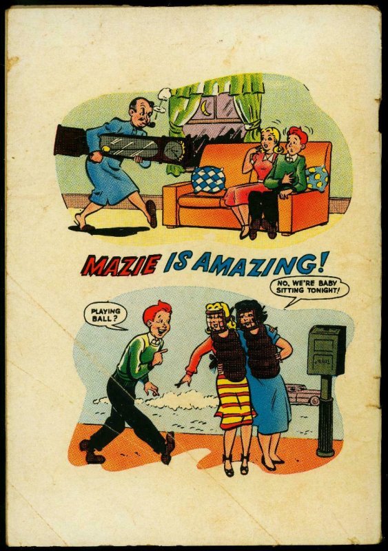 Mazie #1 1950- Golden Age digest comic- Paper Dolls VG 