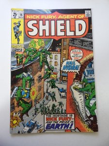 Nick Fury, Agent of SHIELD #16 (1970) FN Condition 1/4 spine split