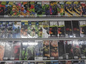 Huge Lot of 130 Comics W/ ALL INCREDIBLE HULK!!! Avg. VF/NM Condition!