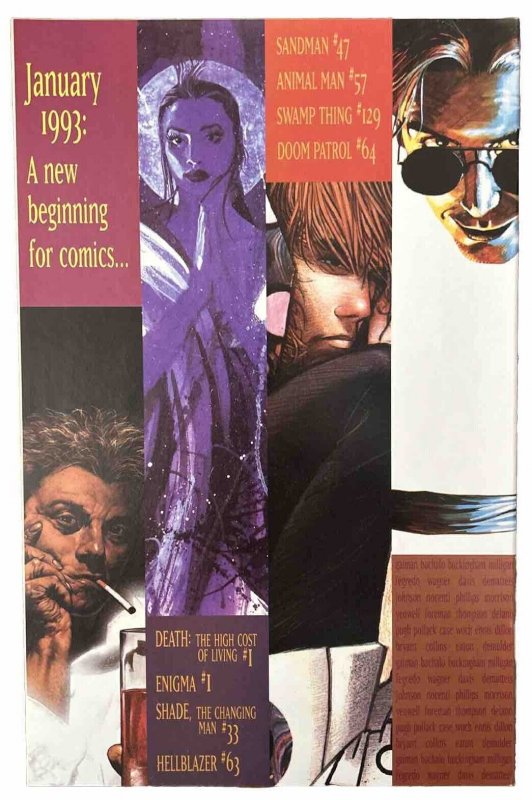 Vertigo Preview #1 DC Vertigo Comics 1992 - NM-