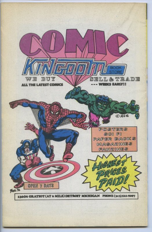 JASON MONARCH #1 - 7.5, OW - 1st printing