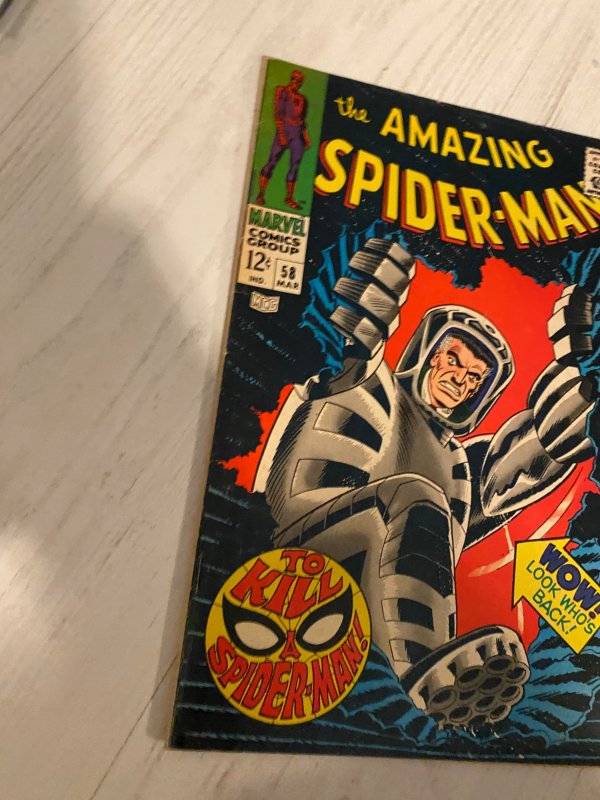 The Amazing Spider-Man #58 (1968)to salt a Spider-Man