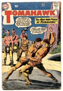 Tomahawk #63 1959- DC Western- Silver Age VG- 