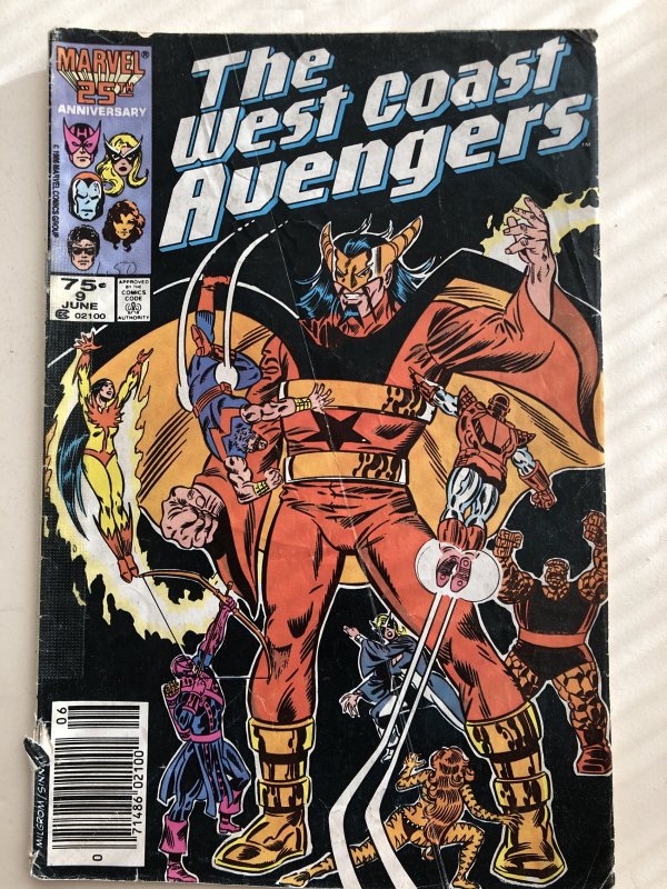 West Coast Avengers 9, GD, reader!