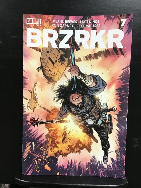 BRZRKR #6 cover B