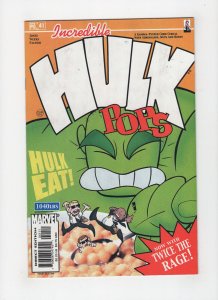 The Incredible Hulk #41 (2002, Marvel Comics) Hulk Pops  