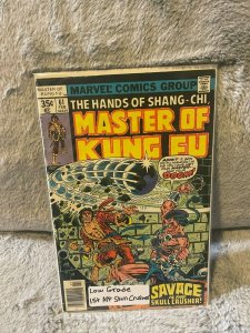 Master of Kung Fu #61 (Marvel Feb 1978) 1st Skull Crusher Low Grade 