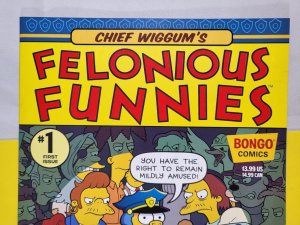 Simpsons One-Shot Wonders Chief Wiggum's Felonious Funnies #1 2018 Bongo Comics