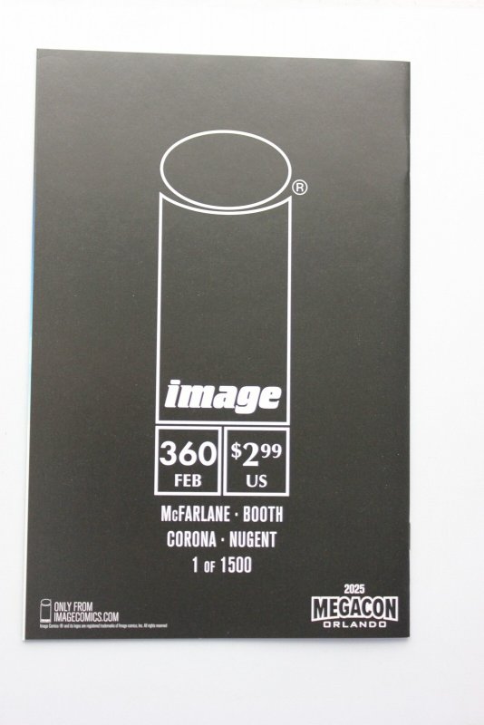 Spawn #360 (2025) Megacon Brett Booth Cover  NM