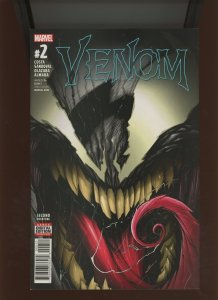(2017) Venom #2: SECOND PRINTING! GERARDO SANDOVAL COVER ART! (9.0/9.2)