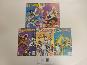 5 Legionnaires DC Comic Books #1 2 4 5 6 58 TJ27