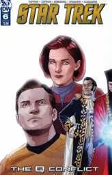 STAR TREK Q CONFLICT (2018 IDW) #6 CVR A MESSINA