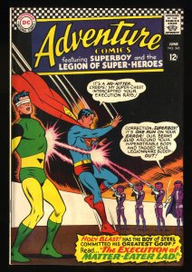 Adventure Comics #345 VF/NM 9.0 White Pages Curt Swan Art! Silver Age!