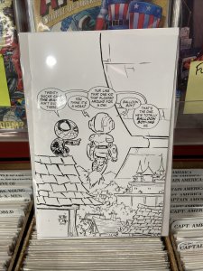 Ultimate Endgame #1 (2025) young b&w virgin variant 1:100