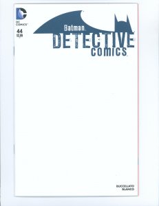 Detective Comics #44 Blank Cover (2015)