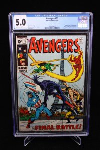 Avengers #71 - 1st App Invaders/ Kang App/ Black Knight Joins (CGC 5.0) 1969