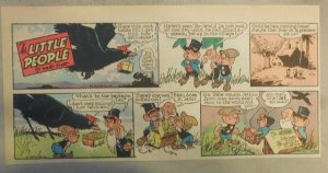 The Little People Sunday by Walt Scott from 7/29/1962 Third Page Size!