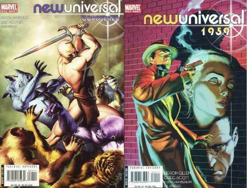 NEWUNIVERSAL 1-SHOTS (2008) Conqueror & 1959` COMICS BOOK